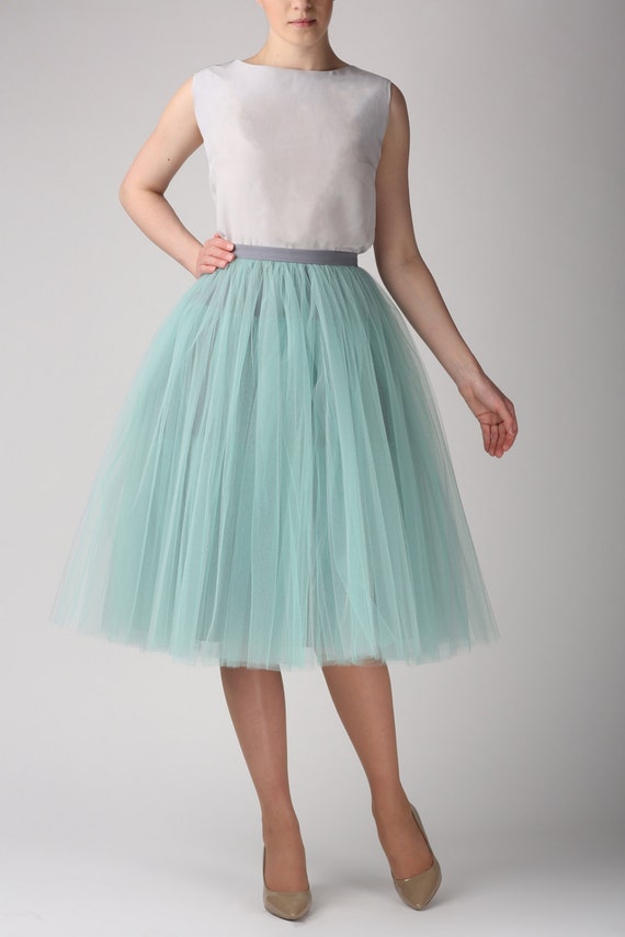 mint tutu skirt