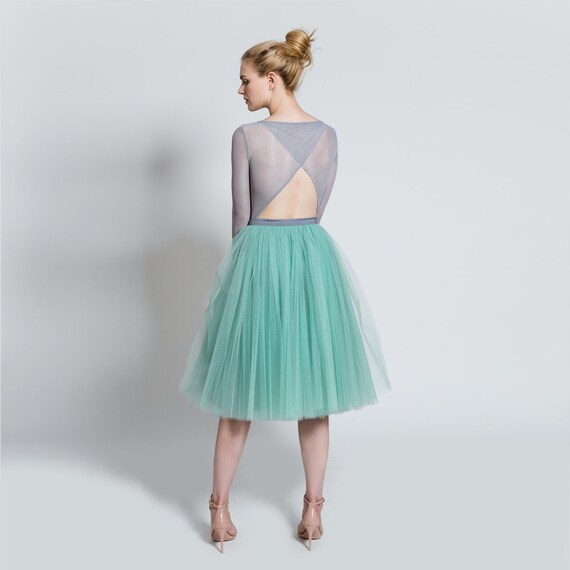 mint tutu skirt