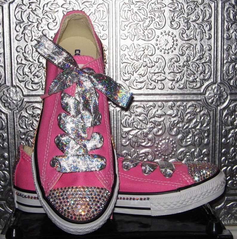 converse with ribbon laces