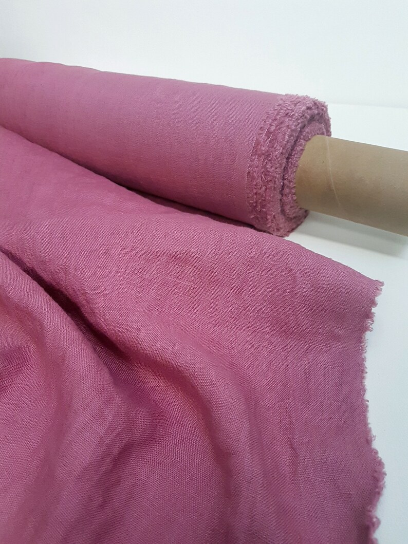 Floral Linen Fabric. Linen Fabric by the Yard / Apparel Linen Etsy UK