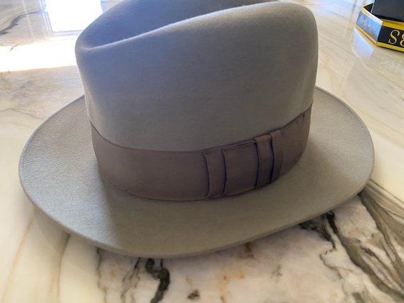 Vintage Royal Stetson Fedora Hat Sand 