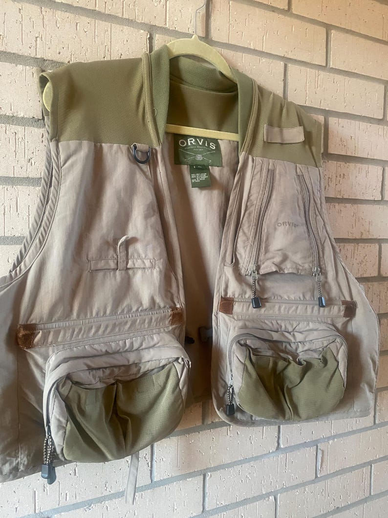 Cuissard De Pêche Vintage Orvis Homme – Waders Olive Pieds M/L