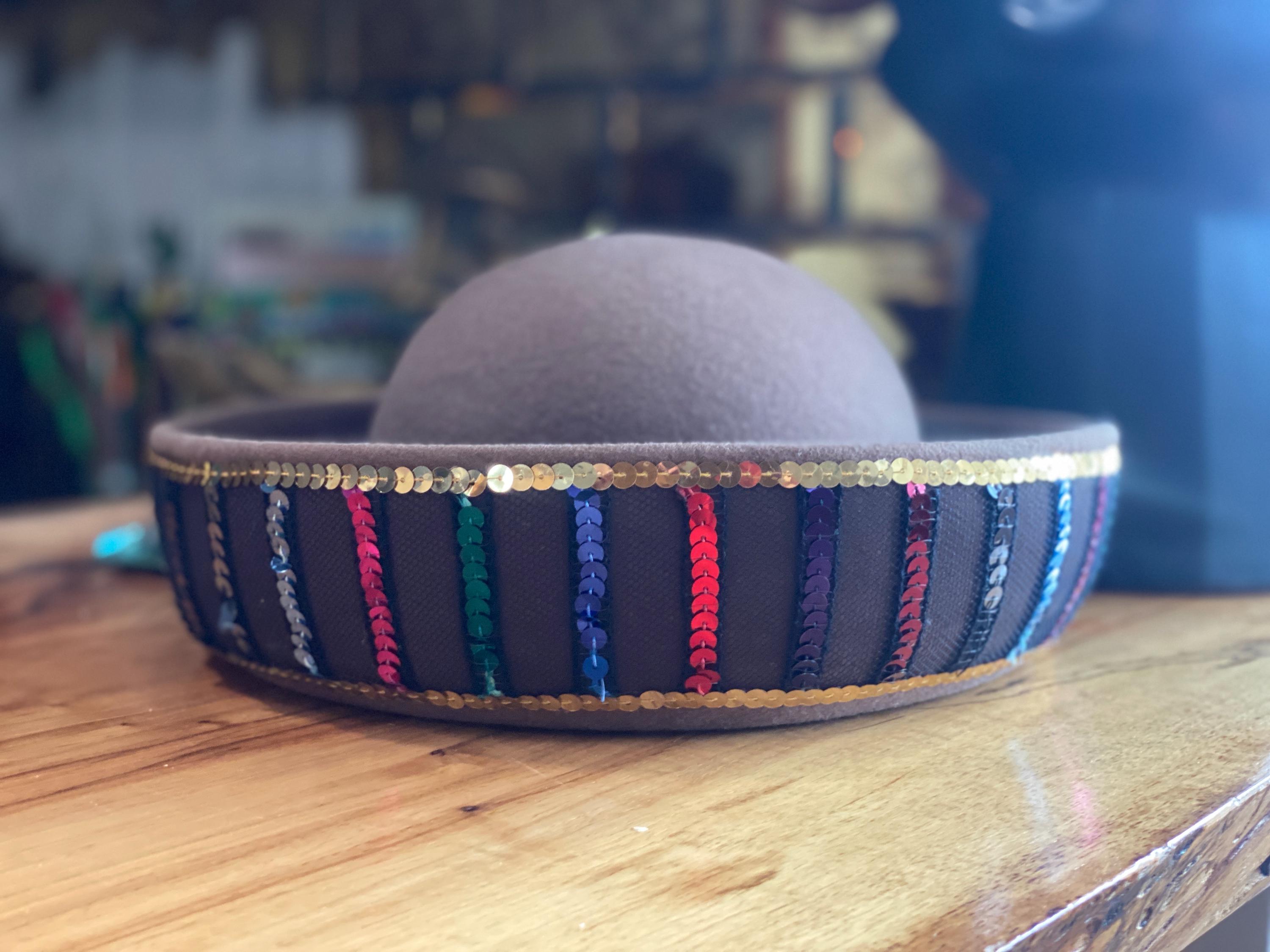 1970s-80s Deborah New York Wool Sequin Hat Vintage Deborah New York Hat – Dovetail main image 3