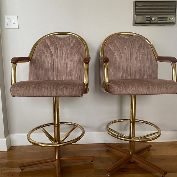 Mid Century Bar Stools Etsy