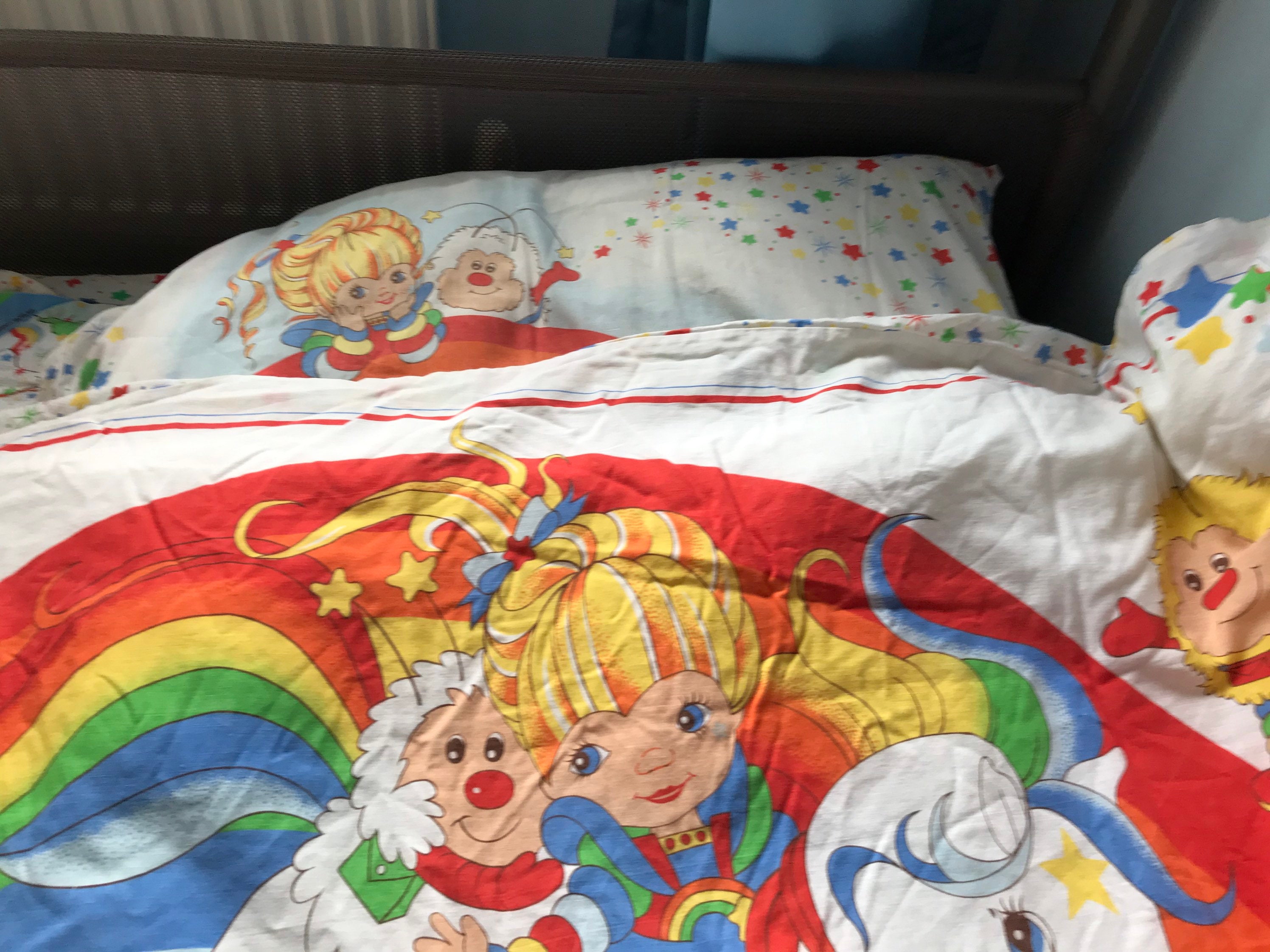 Vintage Old Collectors Rainbow Brite Bedroom Bedding and Etsy