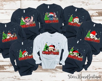 Mickey Mouse Christmas Tree Womens Sweatshirt