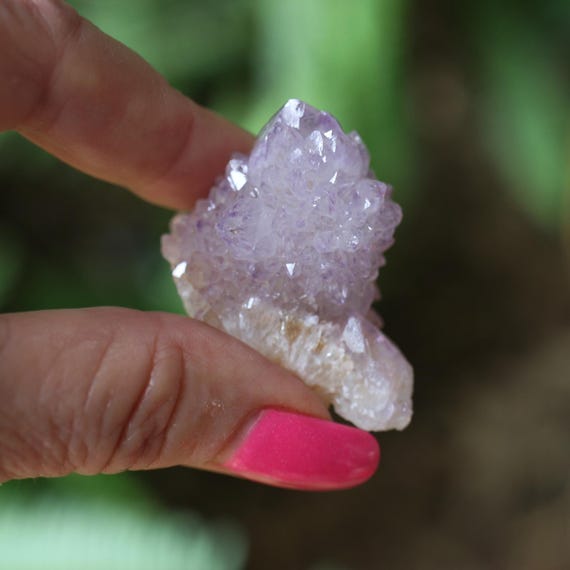 Amethyst Spirit Quartz Cactus Cluster S. Africa 175ct 35g 1.75 Inch #52