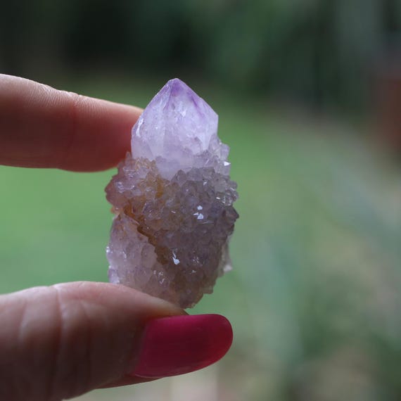 Amethyst Spirit Quartz Cactus Cluster S. Africa Ametrine 155ct 31g 1.5 #58