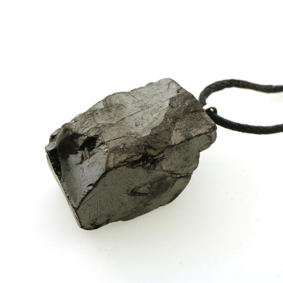1 Karelian Elite SHUNGITE Pendant BETTER Than Orgone Natural EMF Protection