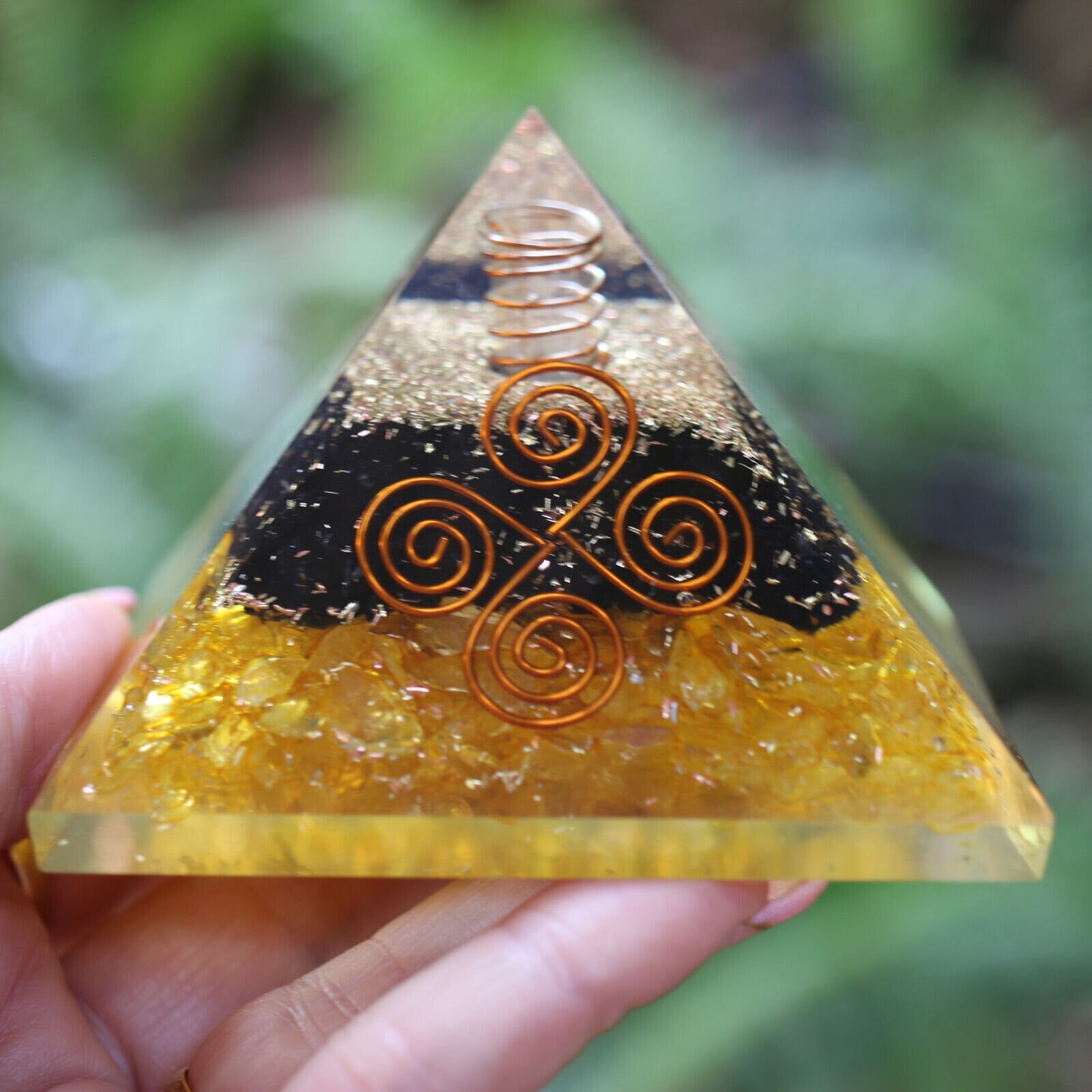 Pyramid Pendant - Etsy
