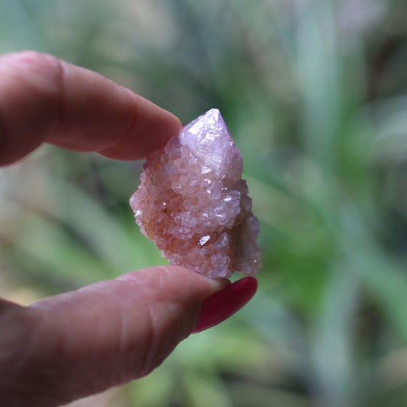 Amethyst Spirit Quartz Cactus Cluster Ametrine S. Africa 135ct 1.5" 27g #60