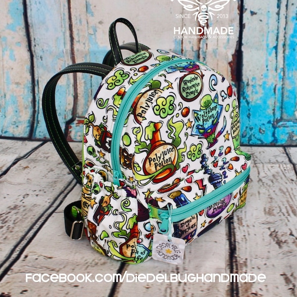 Minni Mini Rucksack PDF Schnittmuster