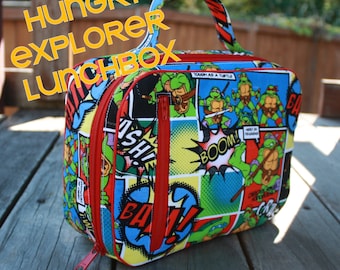 The Hungry Explorer Lunchbox PDF pattern