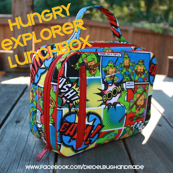 The Hungry Explorer Lunchbox PDF pattern