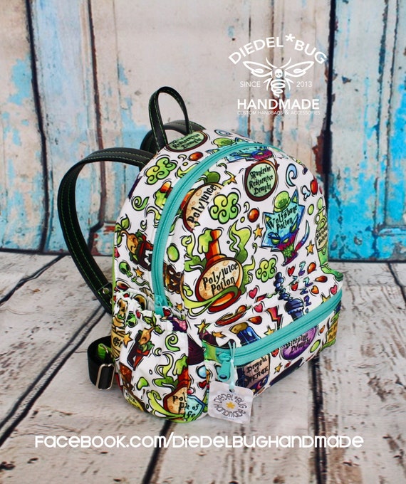 Digital A Day In The Park Backpack Tote Sewing Pattern