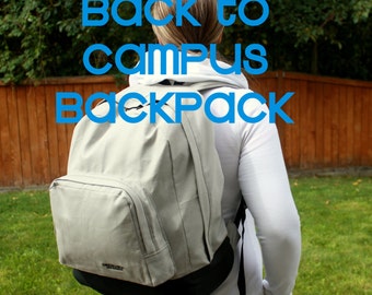 The Back to Campus Backpack PDF pattern