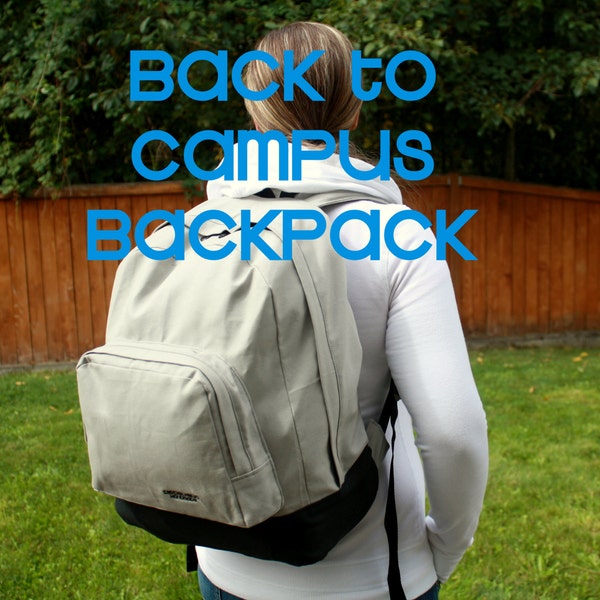 The Back to Campus Backpack PDF pattern