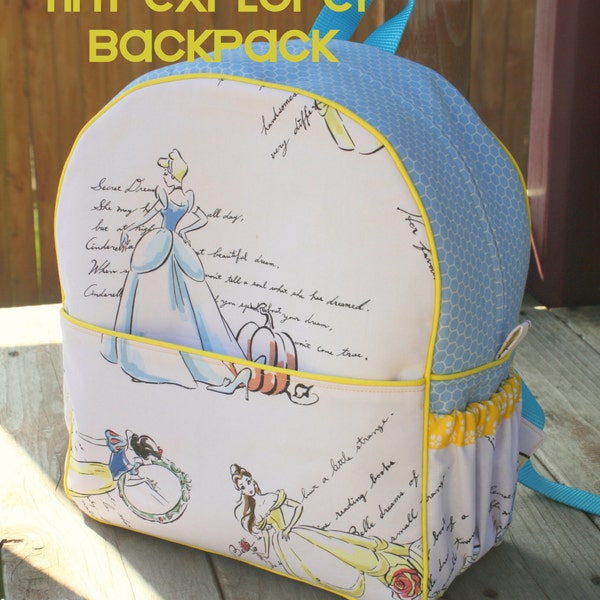 Tiny Explorer Backpack PDF pattern