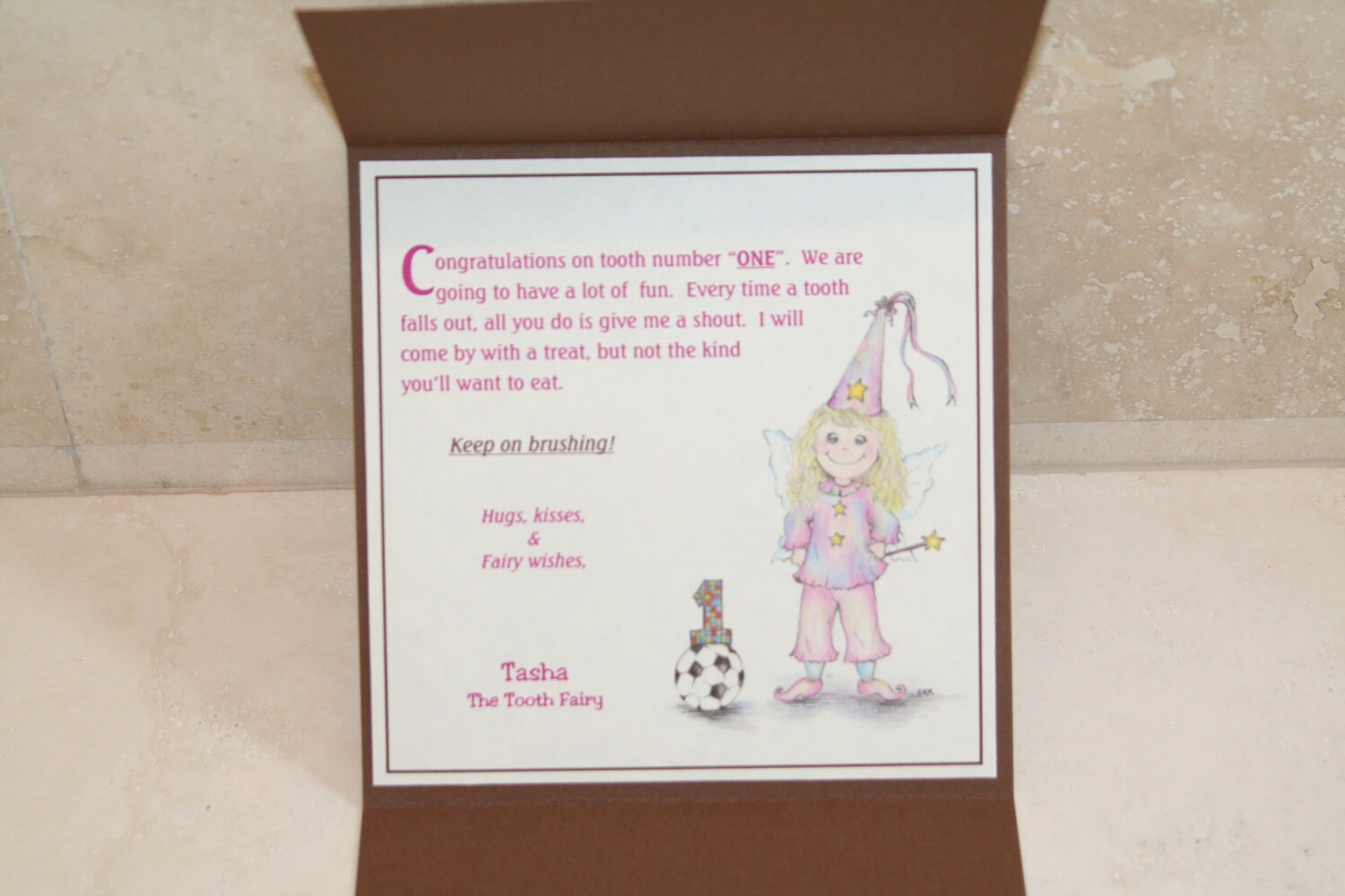 Tooth Fairy Kit Girl Etsy
