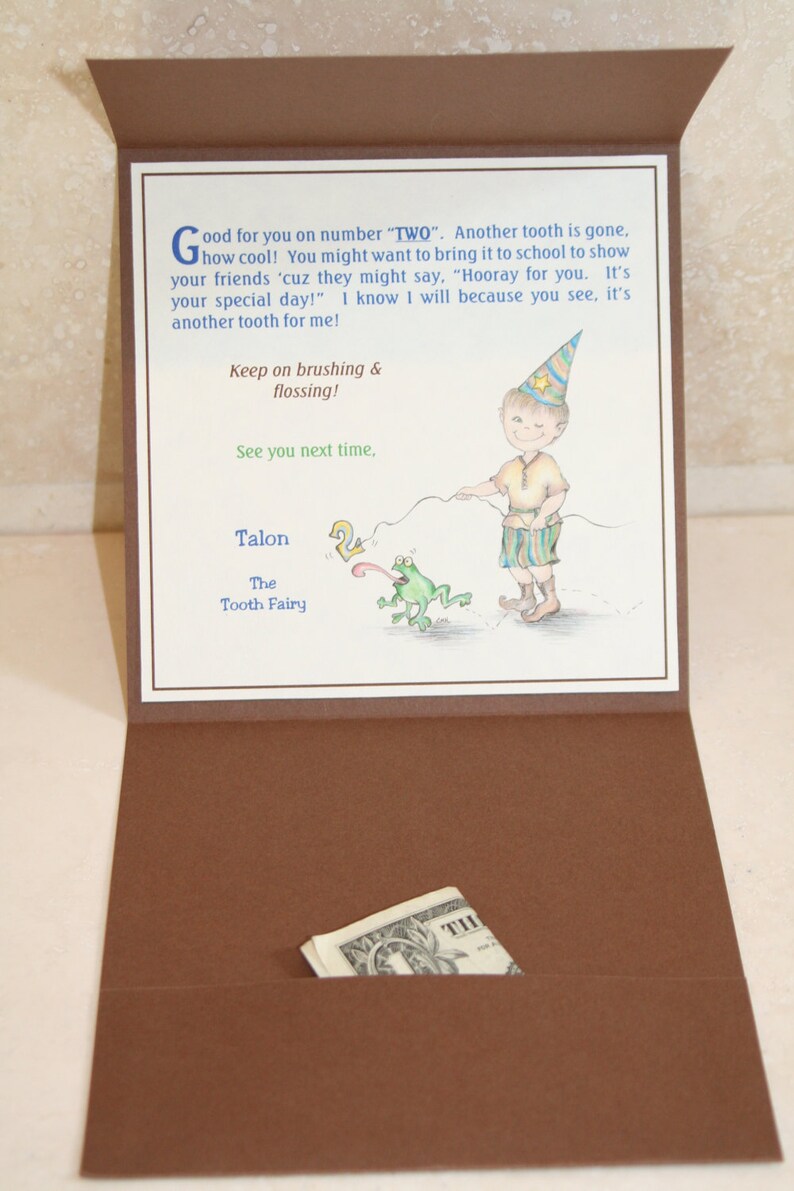 Tooth Fairy Kit Boy Etsy