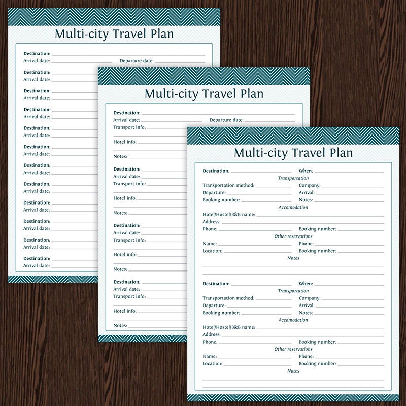 multi city driving trip planner