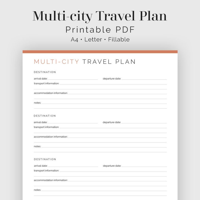 multi city driving trip planner