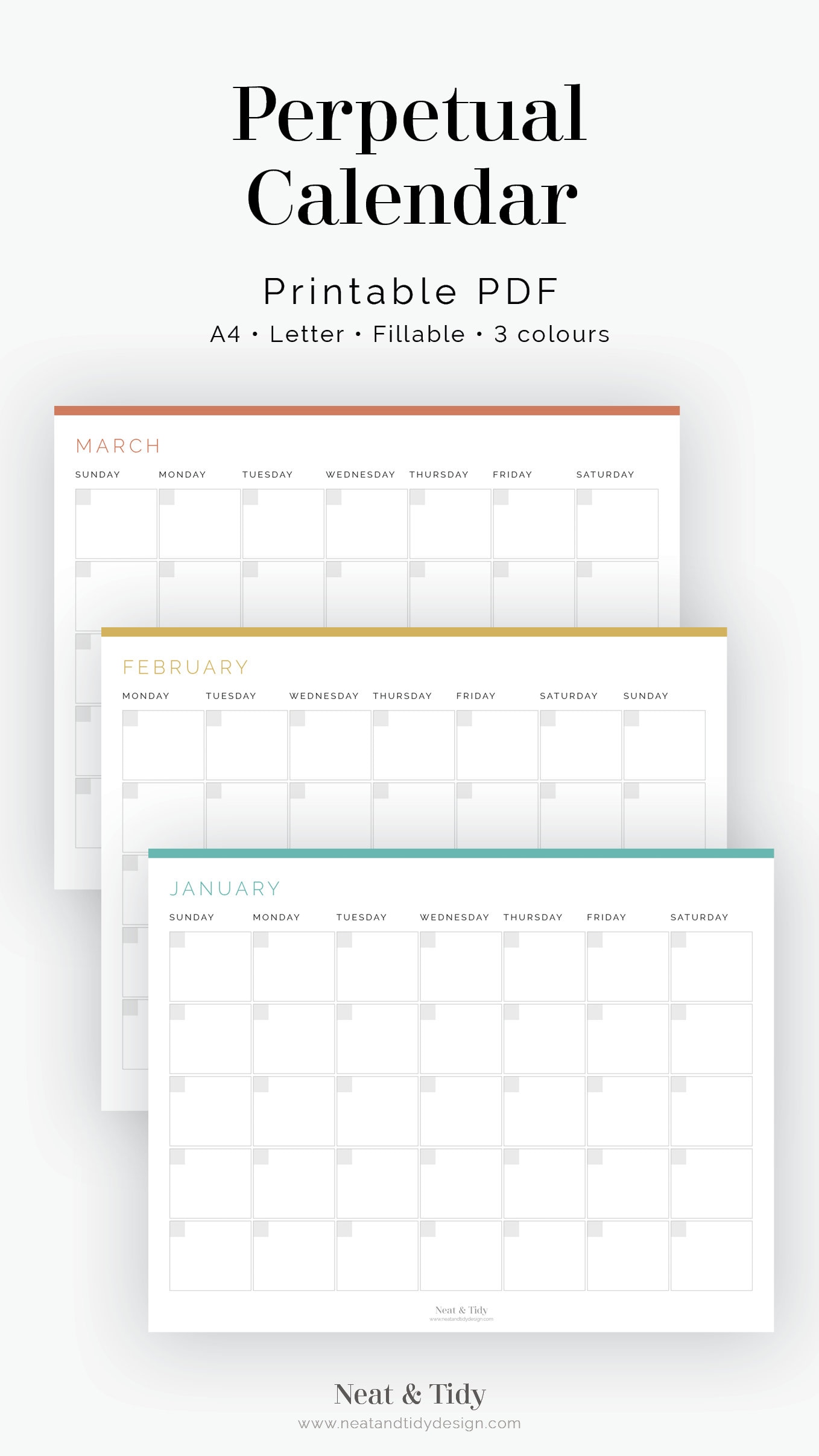 12 Month Perpetual Calendar Fillable Printable PDF Business 12-month-perpetual-calendar-fillable-printable-pdf-business