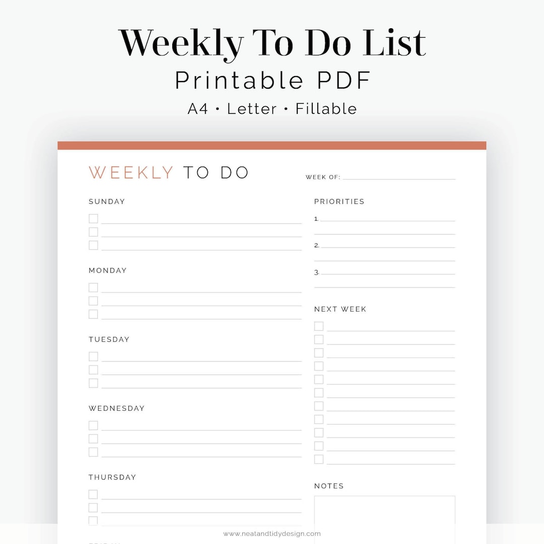 weekly-to-do-list-v3-fillable-printable-pdf-task-etsy