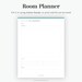 Room Planner Fillable Moving Planner Printable Organizational PDF 3 ...