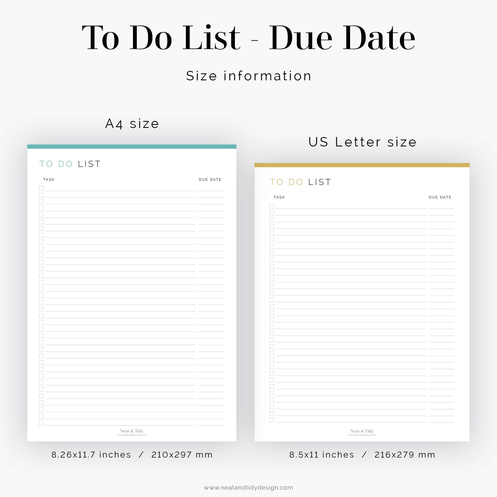 To Due List.pdf To Do List With Due Date - Fillable - Printable PDF - Task Management ...