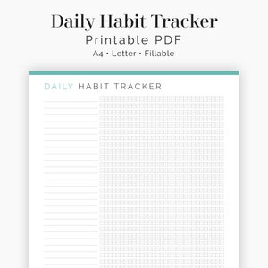 Goal & Life Planner Kit (15 documents) - Fillable - Printable PDF - New Years Resolutions, Life Planner - Goal Planner - Instant Download image 6