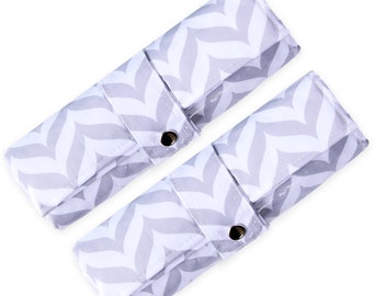 Diaper Changing Pad - Waterproof, Wipeable & Washable - Quilted Padding  - 2 PAD DUO