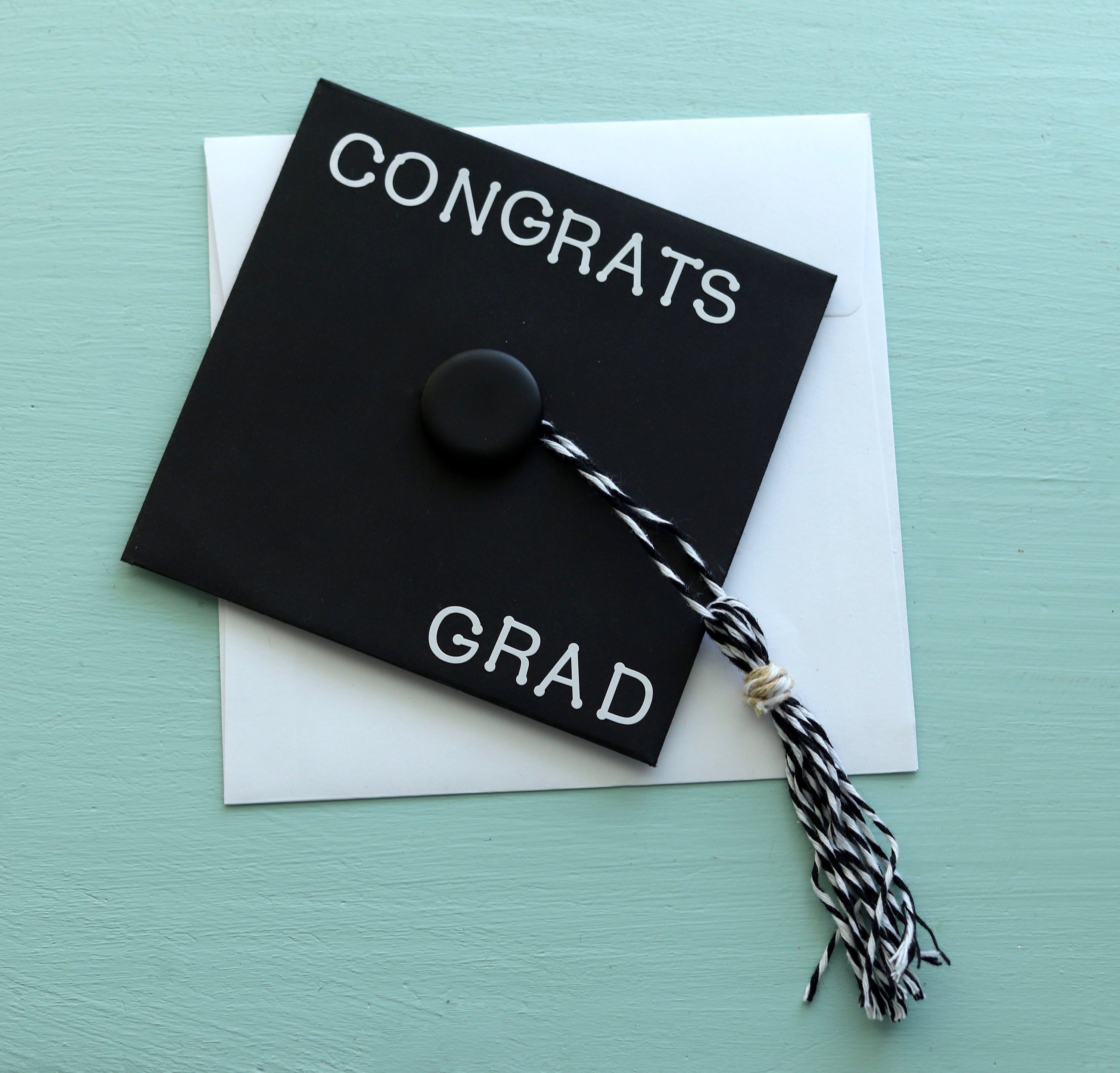 Graduation Card Cap Design Gift Card Holder Custom | Etsy