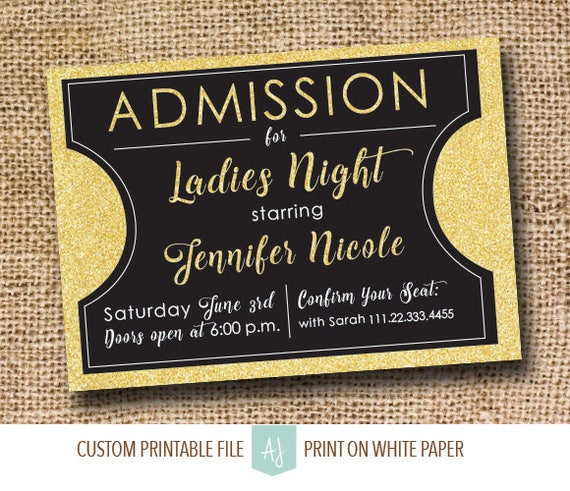 movie themed bachelorette invitation movie ticket invite for etsy movie themed invites