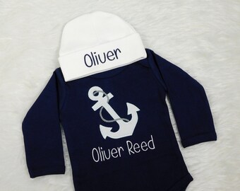 nautical baby outfit boy
