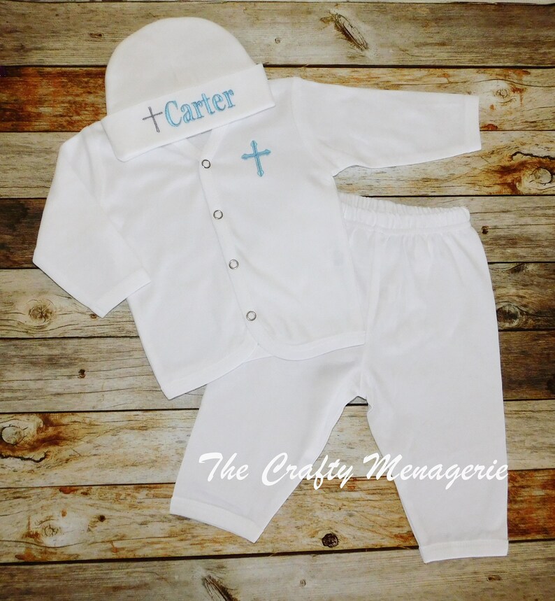 After Baptism Outfit Baby Boy Christening Outfit Baby Boy Etsy