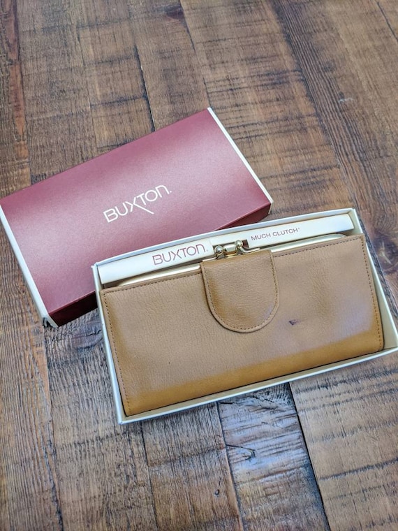 buxton leather card holder