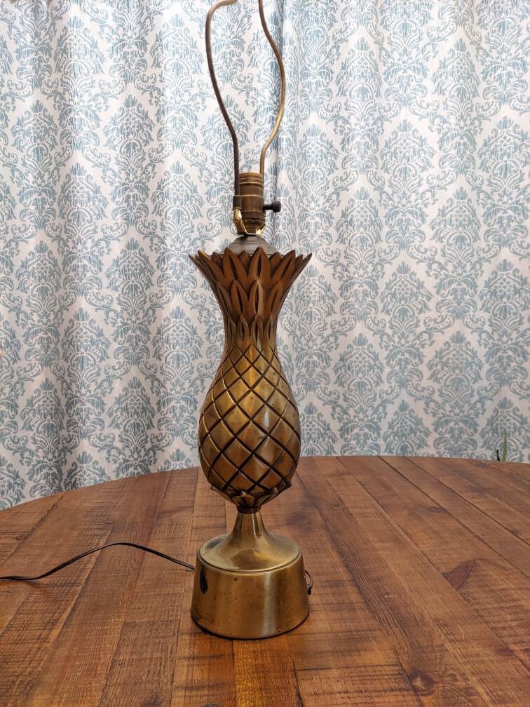 laiton lampe Ananas laiton