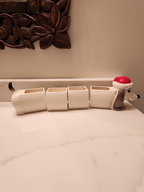 RARE Vintage Lipper & Mann Creations Japan NOEL Snack Hound Dog