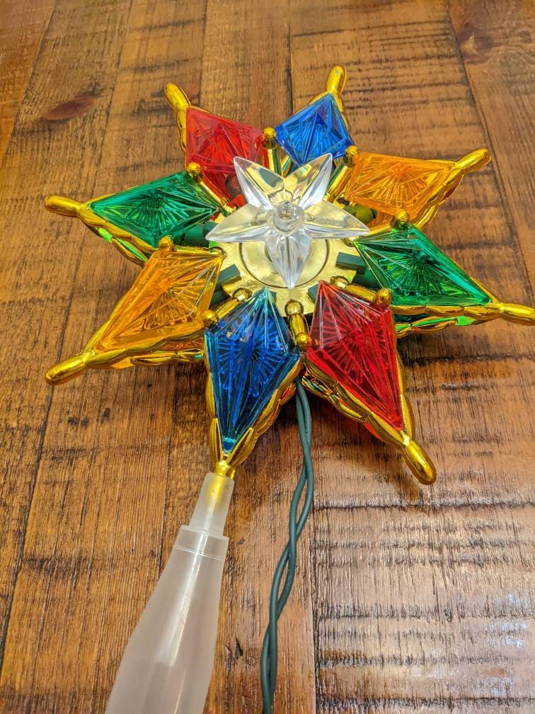 Atomic Tree Star Mid-century Modern Christmas Tree Topper Retro ...