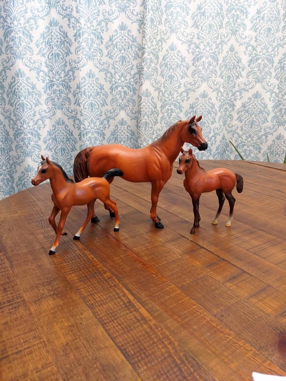 Blue Ribbon Ranch Horses Toy Horses Horse Figure Horse Collectible Horse Lovers Etsy