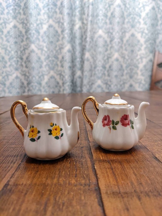 Sanford England Mini Teapot Fine Bone China Teapots Mini 