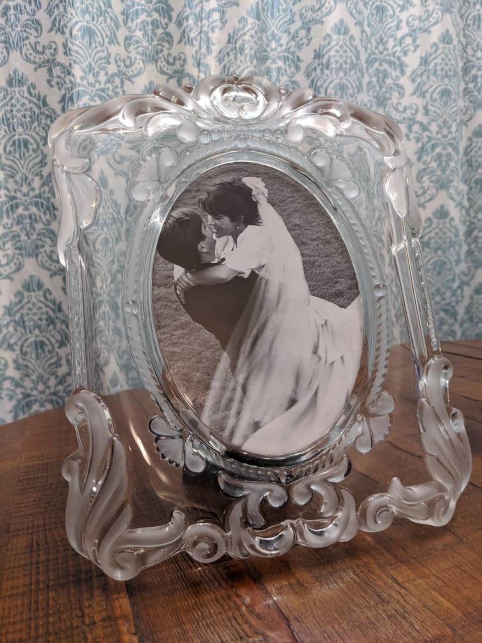 Mikasa Glass Wedding Picture Frame Wedding Gifts Wedding Etsy