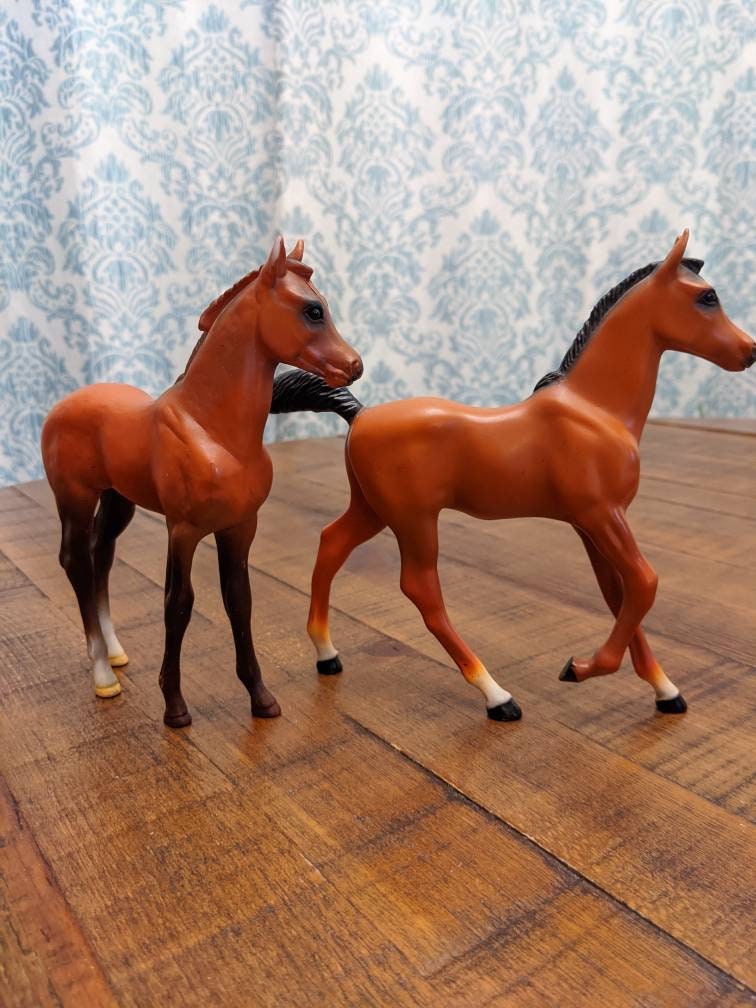 Blue Ribbon Ranch Horses Toy Horses Horse Figure Horse Etsy