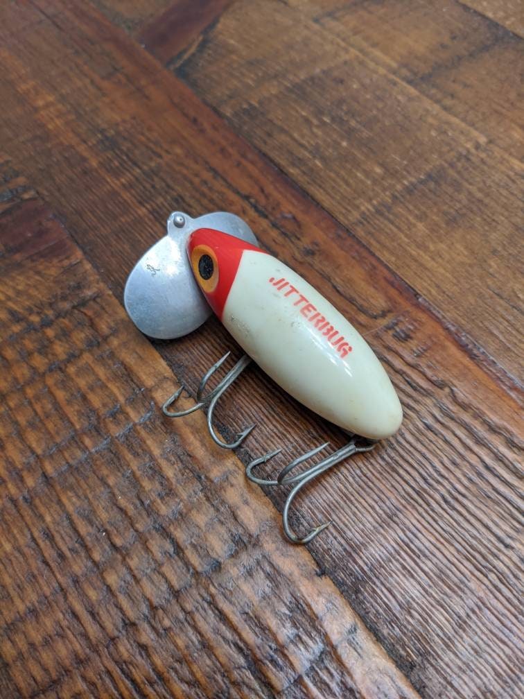 Original Jitterbug Lure Fred Arbogast Collectible Fishing Cabin