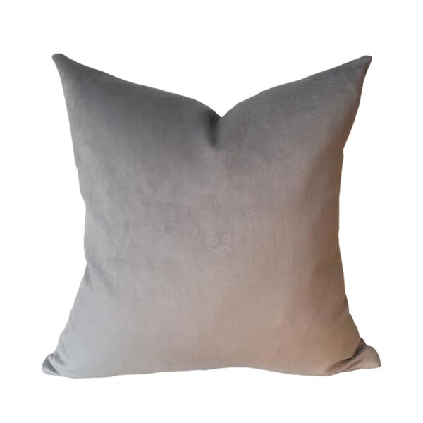 Grey Lumbar Pillow Etsy