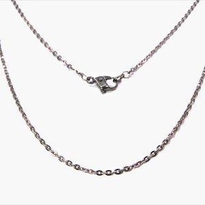 Reines Titan Flache Kabelkette/Halskette - 1.8 mm