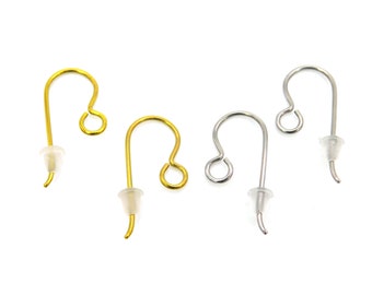 Niobium Ear Wires - Gold Tone Available