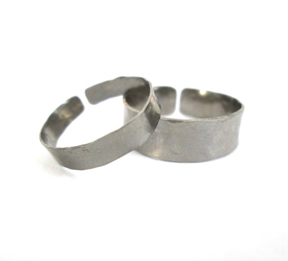 Women / Girl Gold Double Heart Love Titanium Open Adjust Ring / Toe Ring  Size 4 | eBay