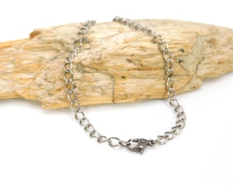 Pure Titanium 3.5 Fine Curb Chain Bracelet